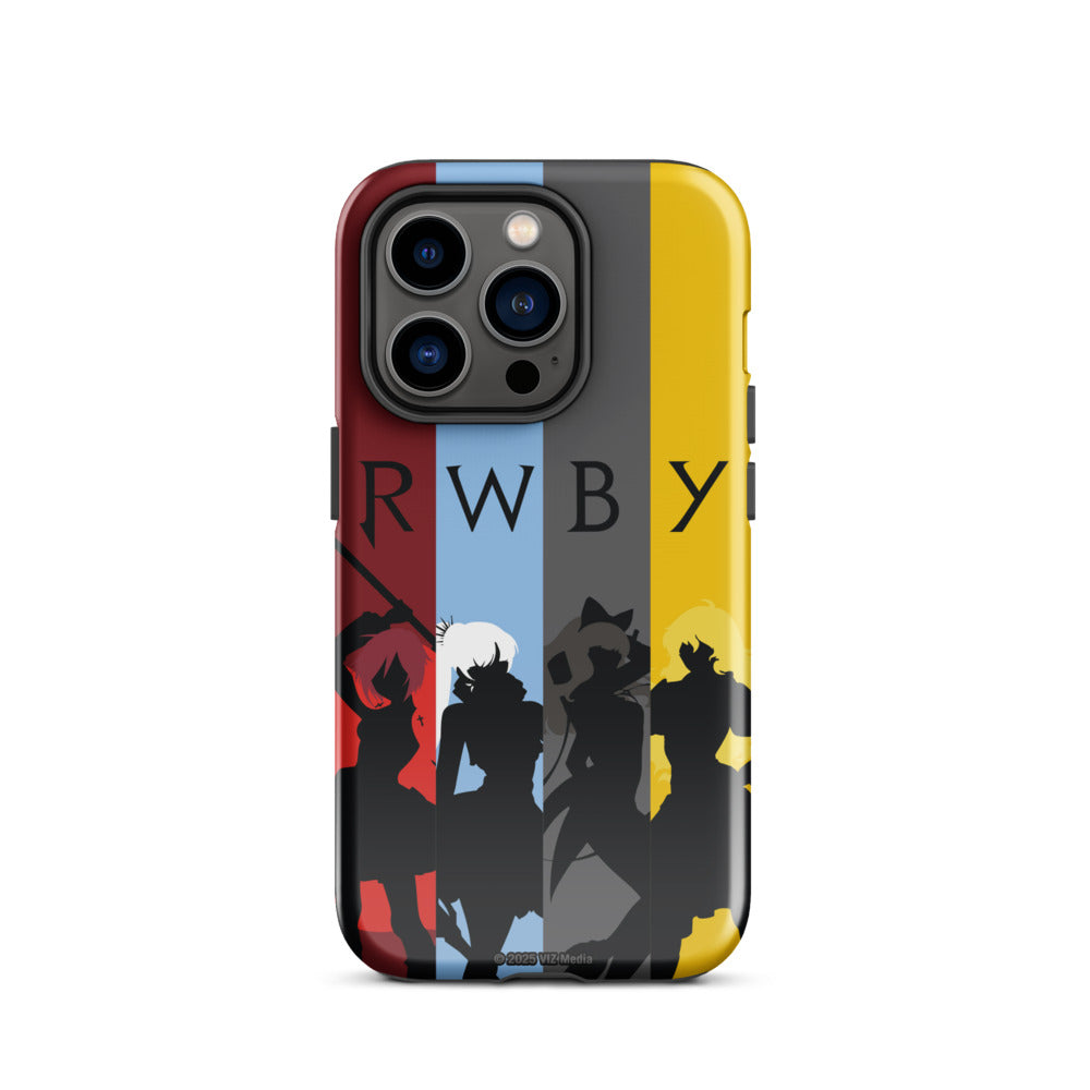 RWBY Silhouettes iPhone Tough Case