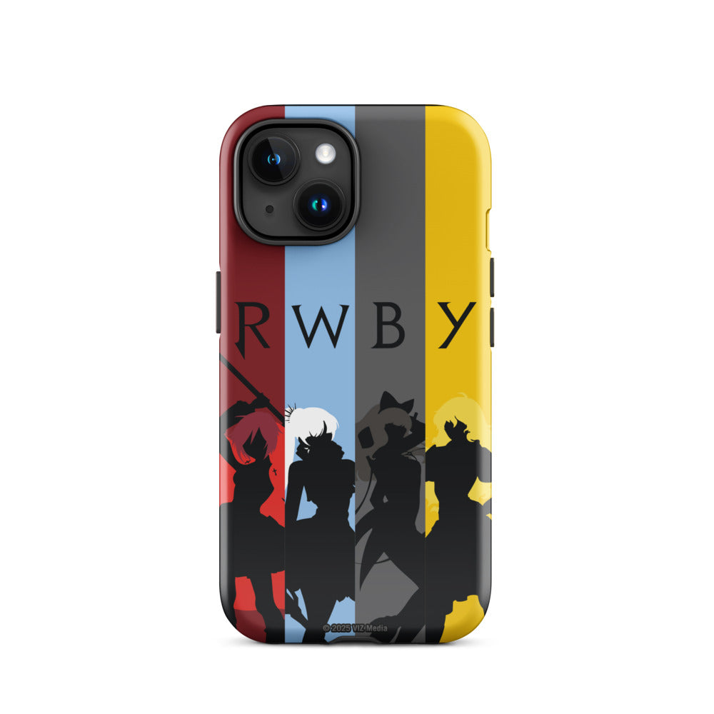 RWBY Silhouettes iPhone Tough Case