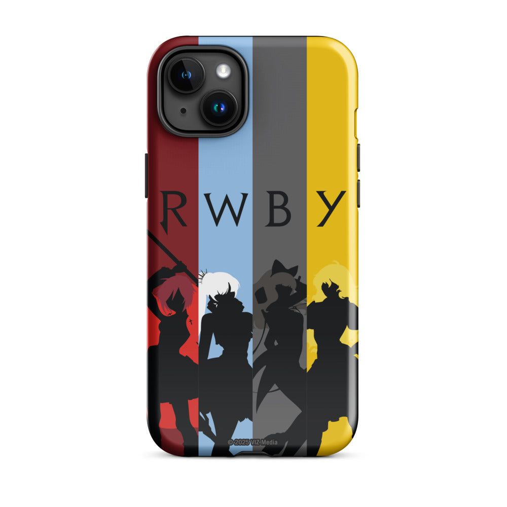 RWBY Silhouettes iPhone Tough Case