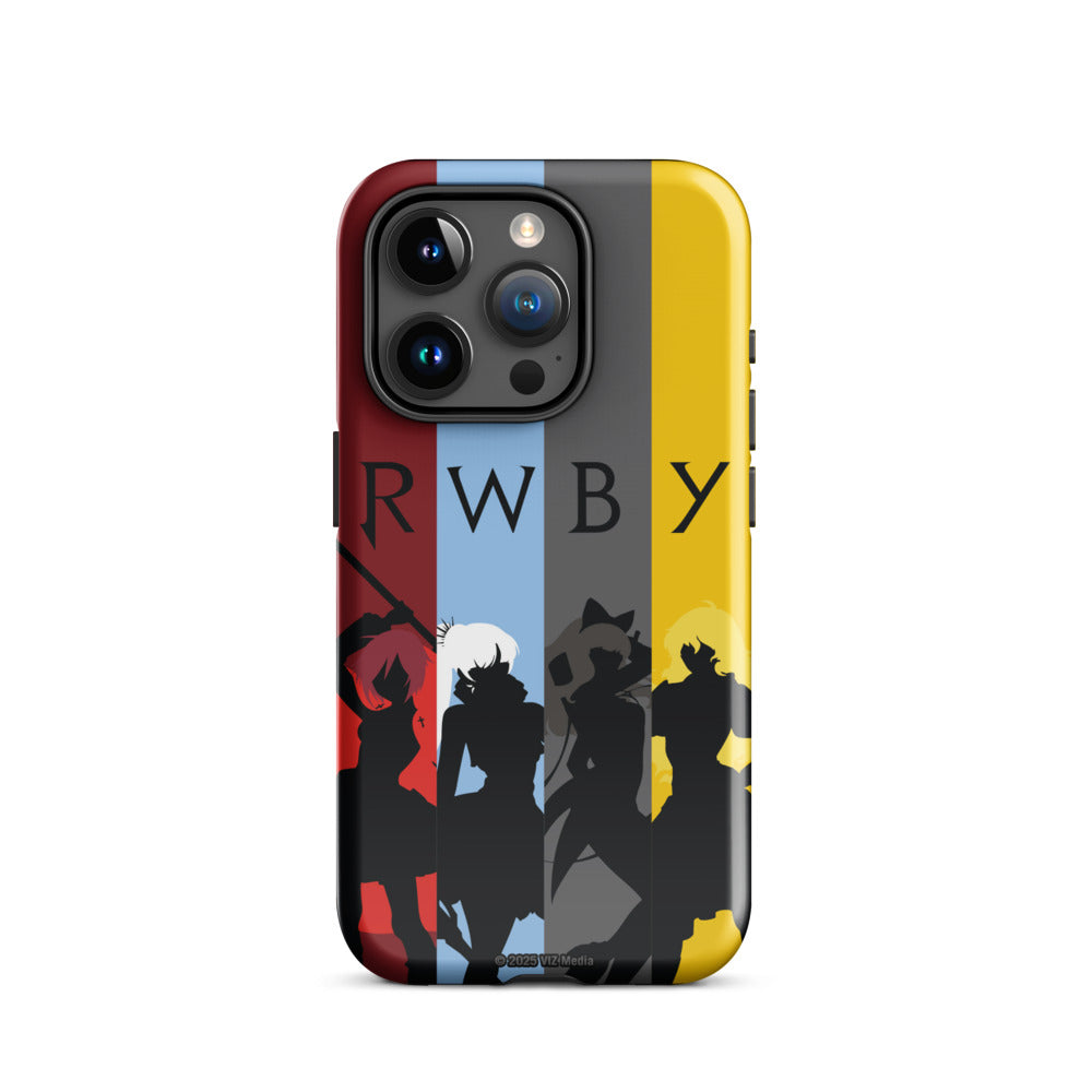 RWBY Silhouettes iPhone Tough Case
