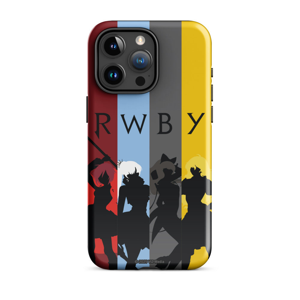 RWBY Silhouettes iPhone Tough Case