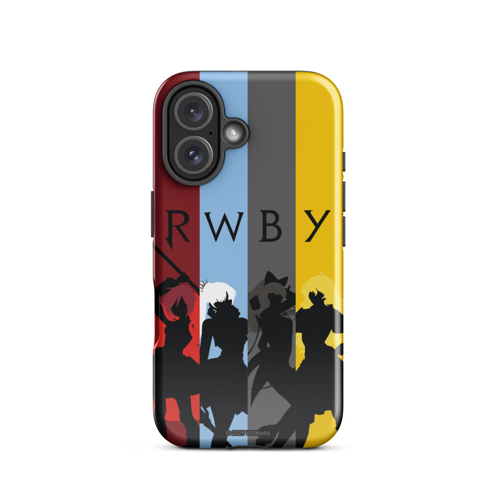 RWBY Silhouettes iPhone Tough Case