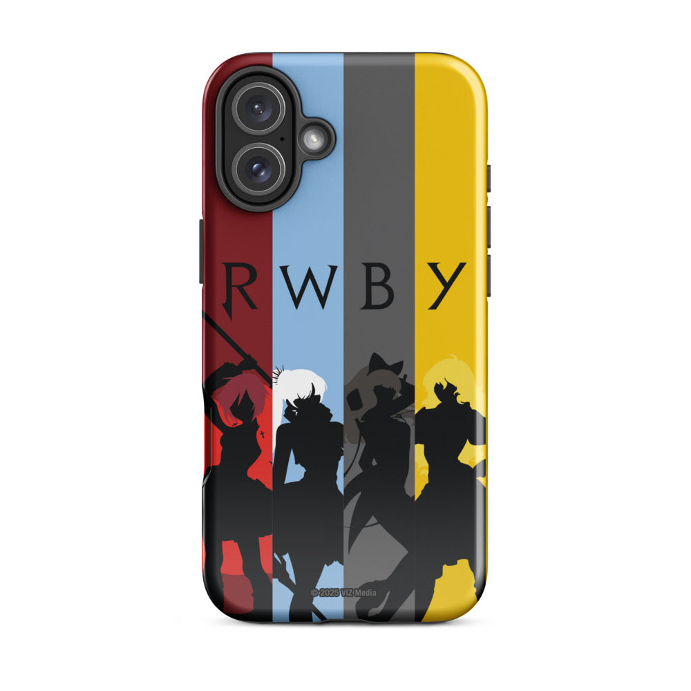 RWBY Silhouettes iPhone Tough Case
