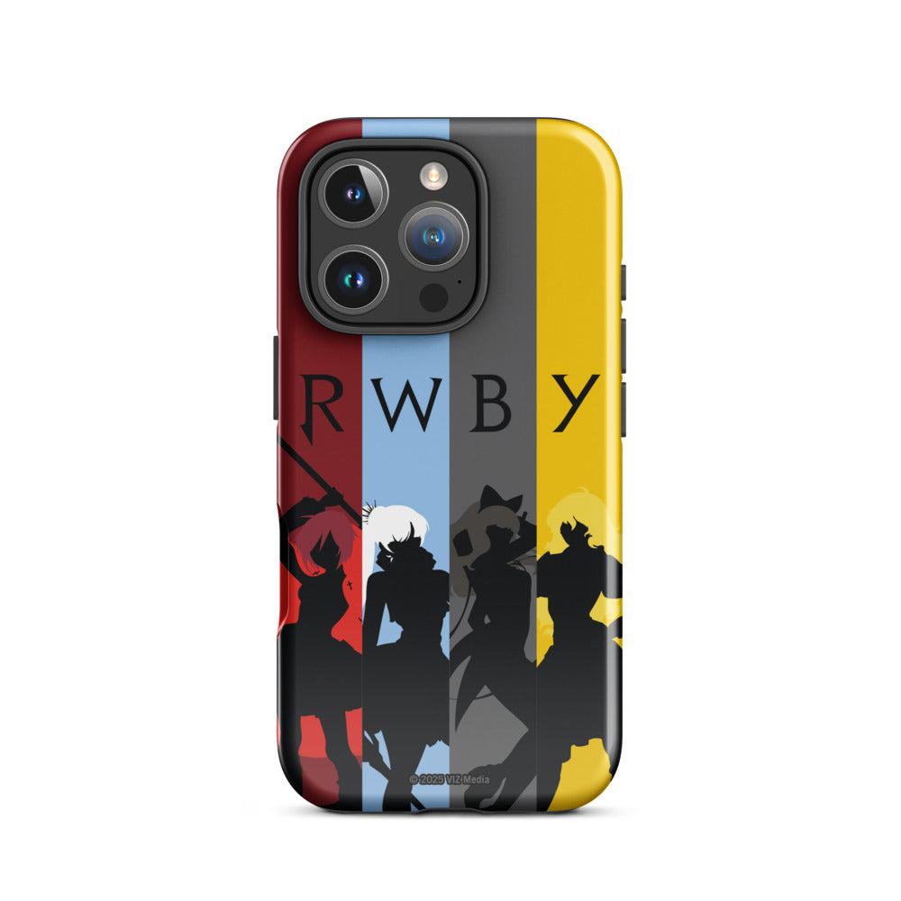 RWBY Silhouettes iPhone Tough Case
