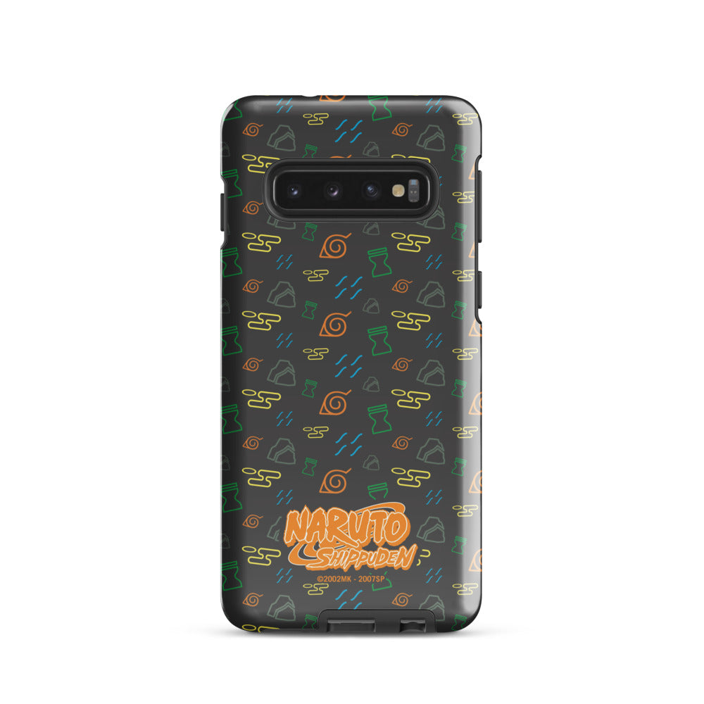 Naruto: Shippuden Village Symbols Samsung Tough Case