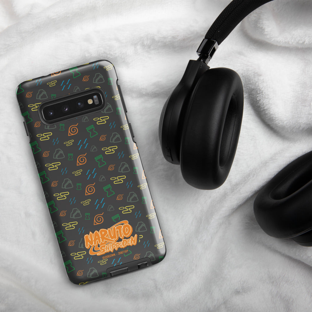 Naruto: Shippuden Village Symbols Samsung Tough Case