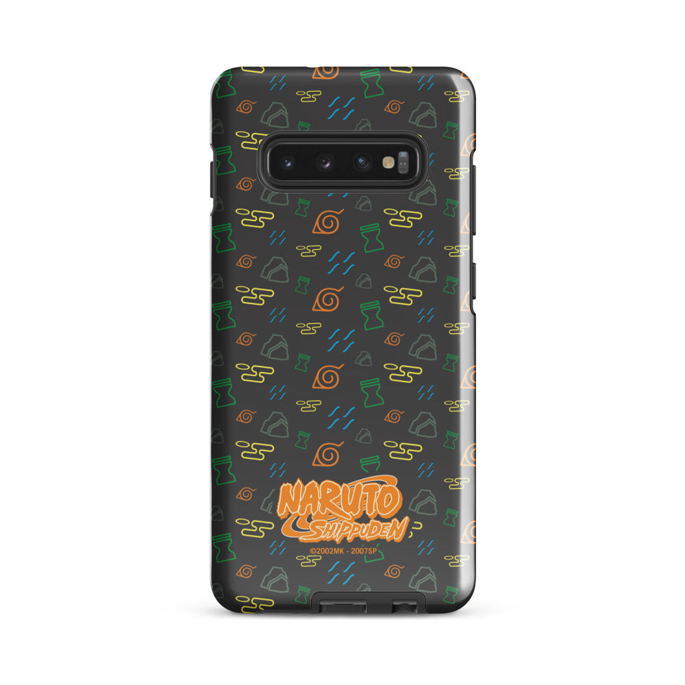 Naruto: Shippuden Village Symbols Samsung Tough Case