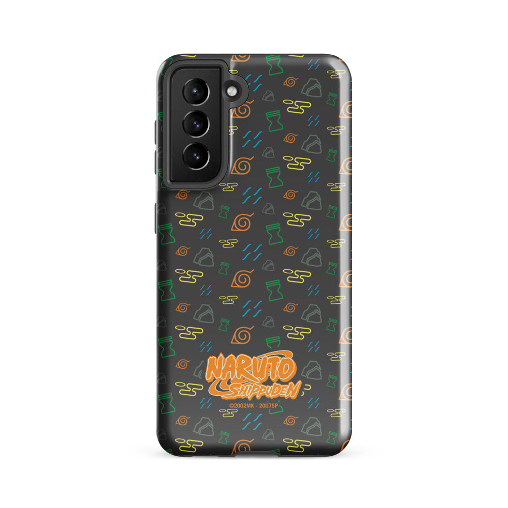 Naruto: Shippuden Village Symbols Samsung Tough Case
