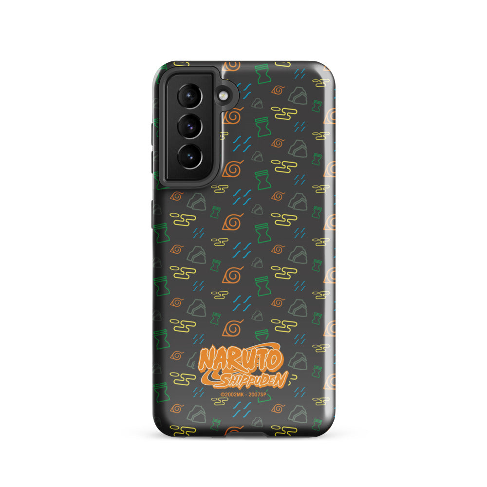 Naruto: Shippuden Village Symbols Samsung Tough Case