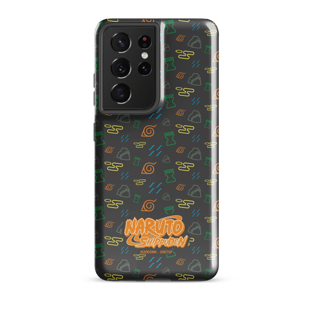 Naruto: Shippuden Village Symbols Samsung Tough Case