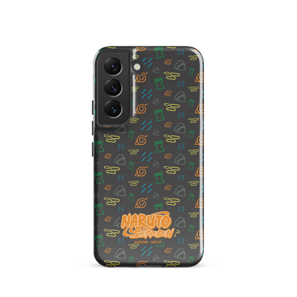 Naruto: Shippuden Village Symbols Samsung Tough Case