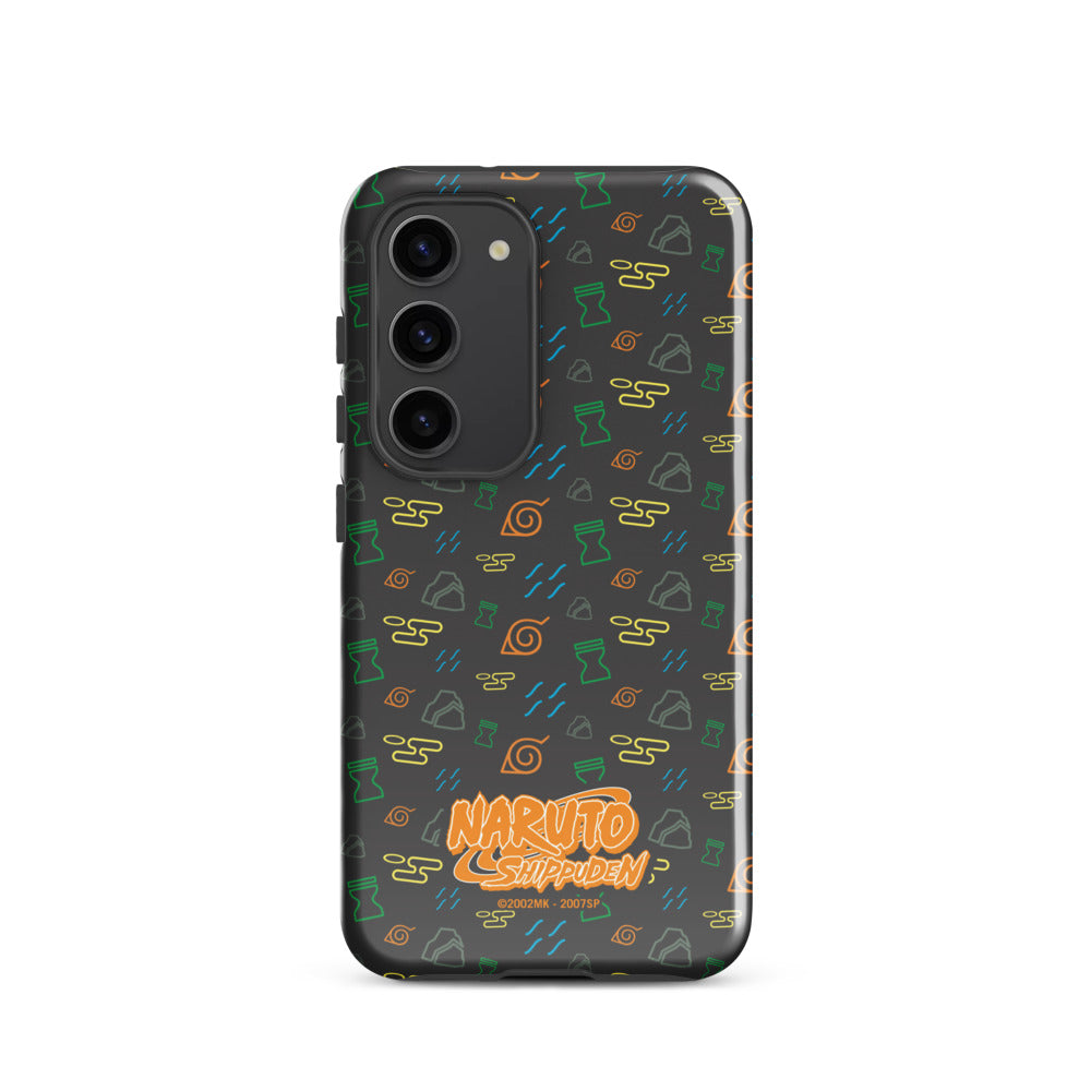 Naruto: Shippuden Village Symbols Samsung Tough Case