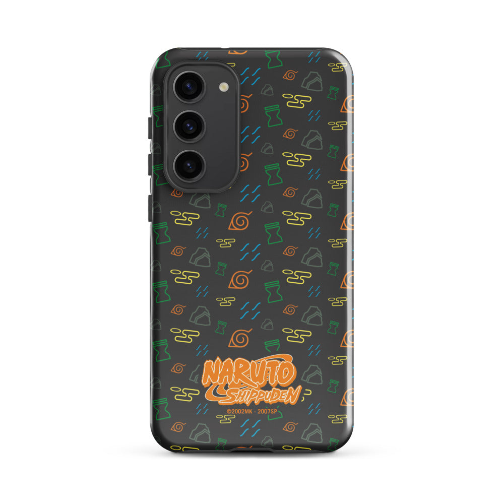 Naruto: Shippuden Village Symbols Samsung Tough Case