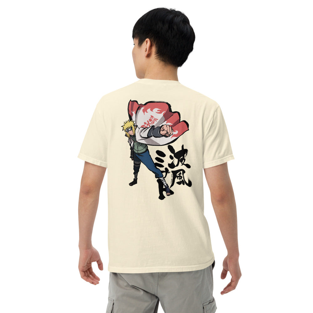 Naruto Shippuden Minato Namikaze Embroidered T-Shirt