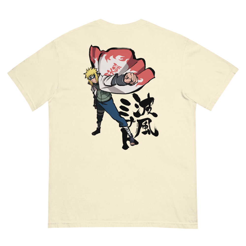 Naruto Shippuden Minato Namikaze Embroidered T-Shirt