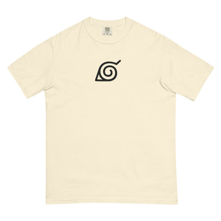 Naruto Shippuden Minato Namikaze Embroidered T-Shirt Ivory