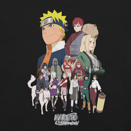 Naruto Shippuden Leaf Village Group T-Shirt