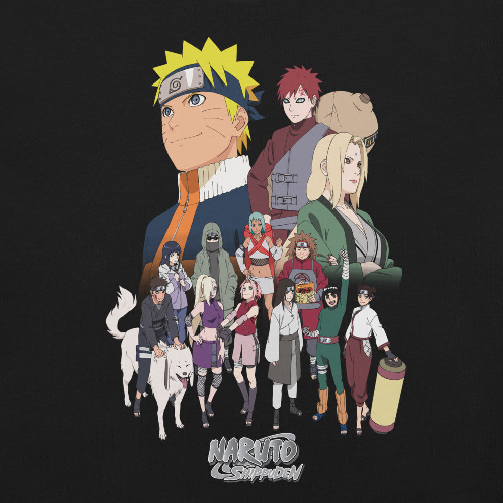 Naruto Shippuden Leaf Village Group T-Shirt
