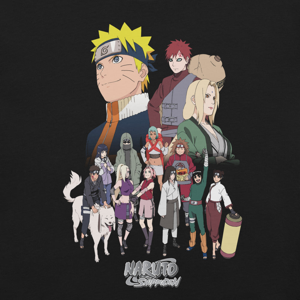 Naruto Shippuden Leaf Village Group T-Shirt