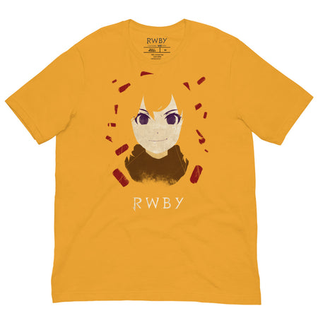 RWBY Yang Heartthrob T-Shirt Mustard