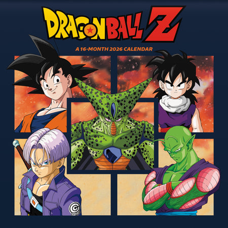 Dragon Ball Z 2026 16-Month Wall Calendar