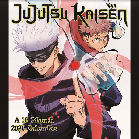 Jujutsu Kaisen 2026 16-Month Wall Calendar