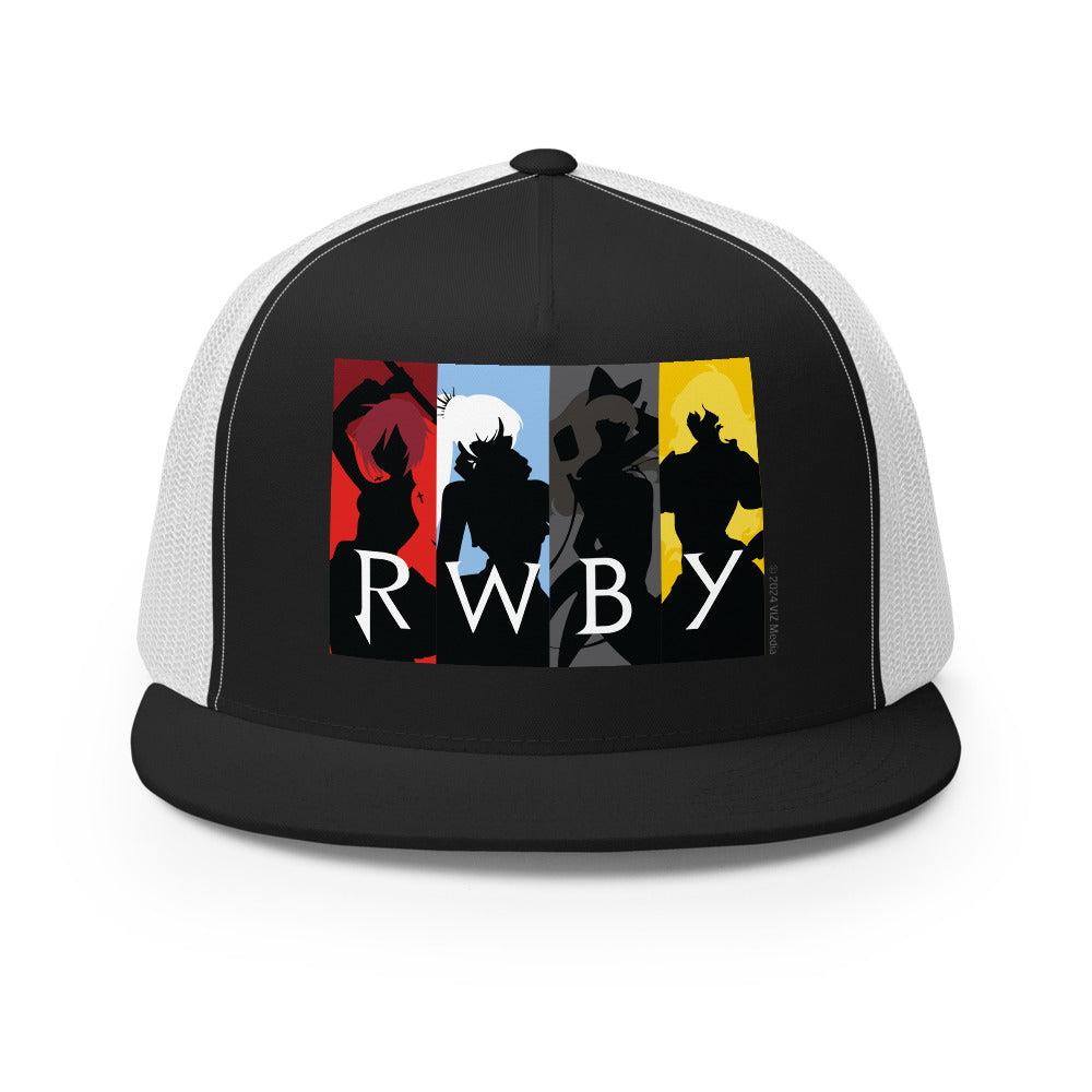 RWBY Character Silhouettes Trucker Hat