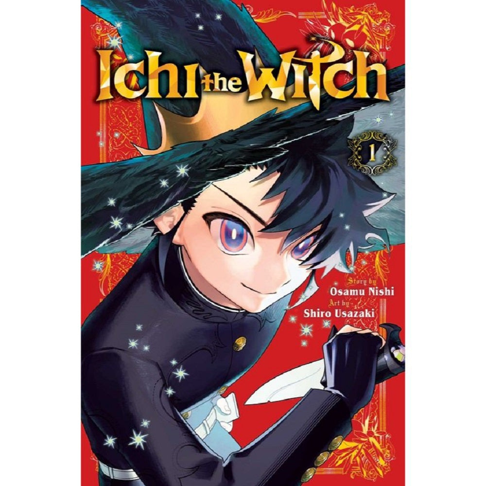 Back cover of Ichi the Witch Vol. 1 print book with publisher details and summary