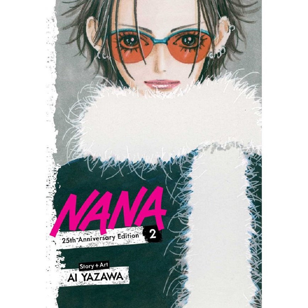 Front cover of Nana 25th Anniversary Edition Vol 2 print book featuring character artwork