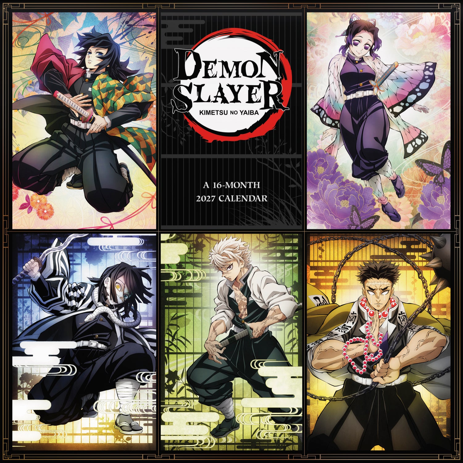 Demon Slayer 2027 Wall Calendar-1