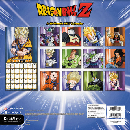 Dragon Ball Z 2027 Wall Calendar-2