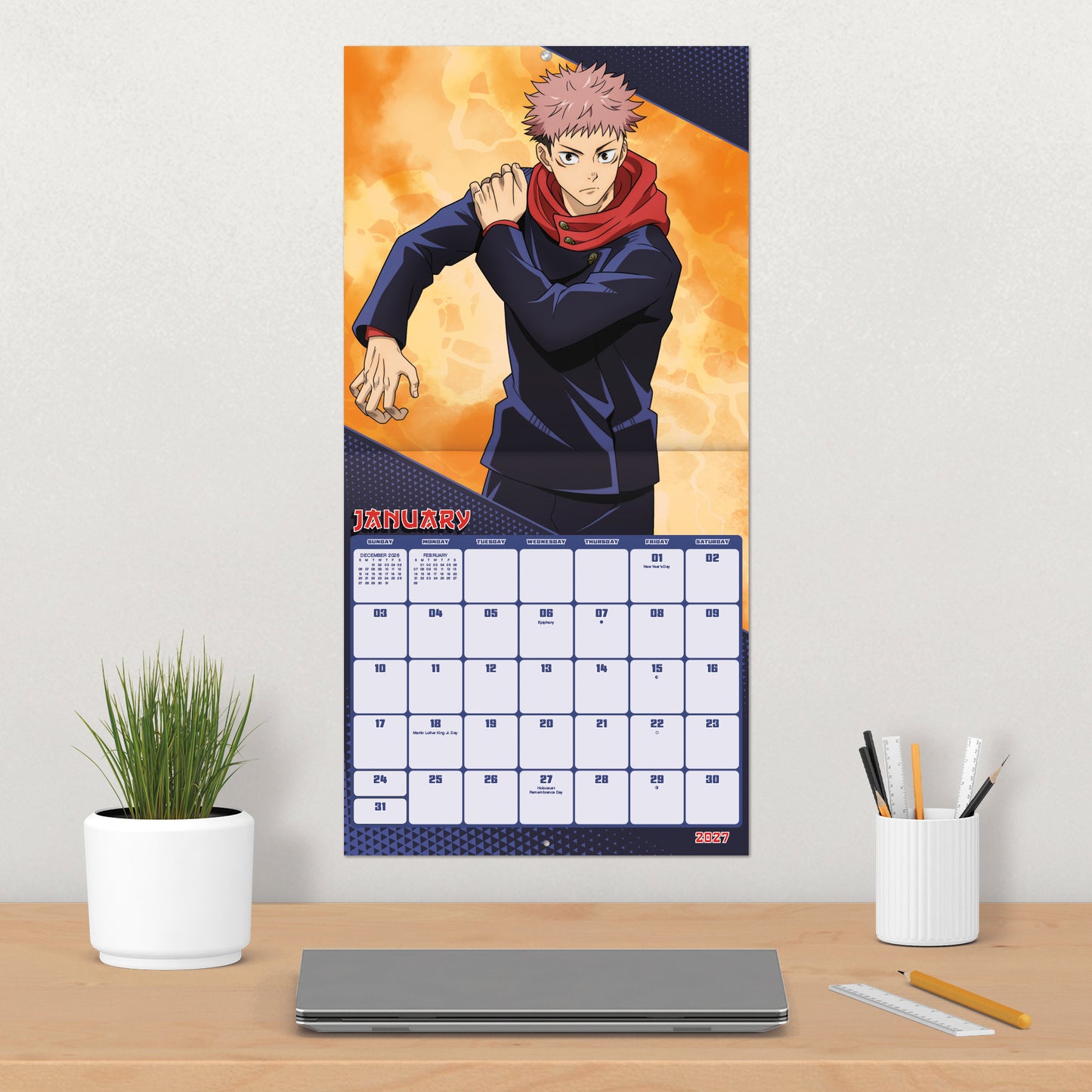 Jujutsu Kaisen 2027 Wall Calendar-3