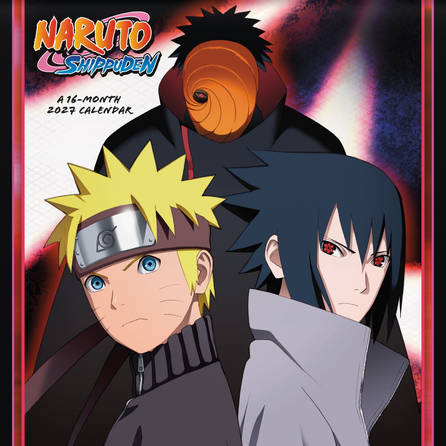 Naruto Shippuden 2027 Wall Calendar-1