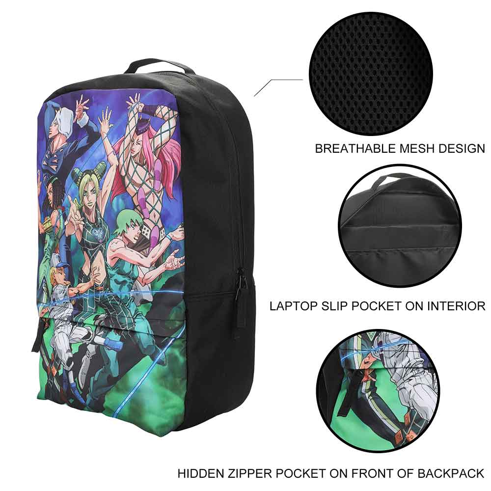 JoJo's Bizarre Adventure Print Backpack