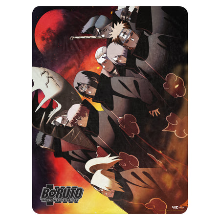 Boruto Akatsuki Sherpa Blanket