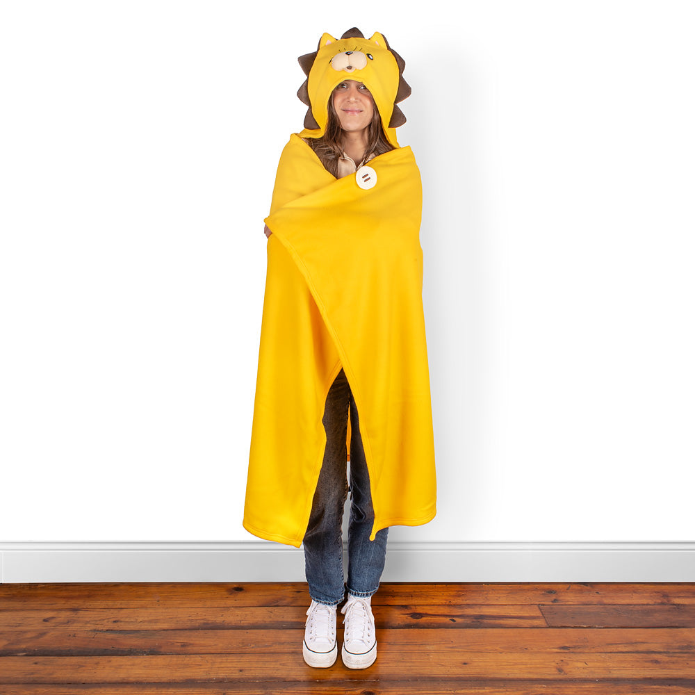 BLEACH Kon Hooded Blanket