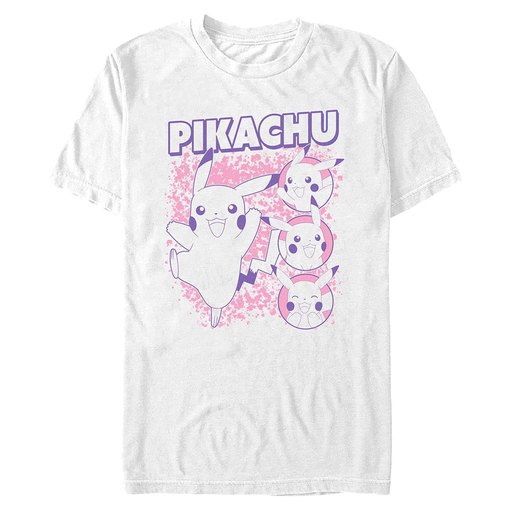 Pokémon Happy Pikachu T-shirt White