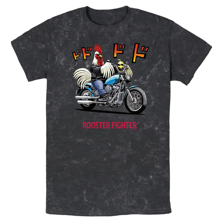 Rooster Fighter Rooster Motorcycle T-shirt