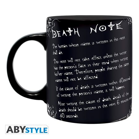 Death Note Rules Mug