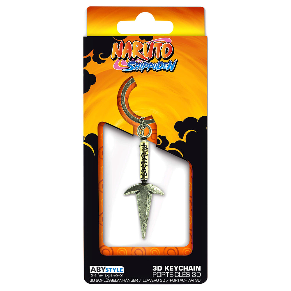 Naruto Shippuden Fourth Hokage Kunai 3D Metal Keychain