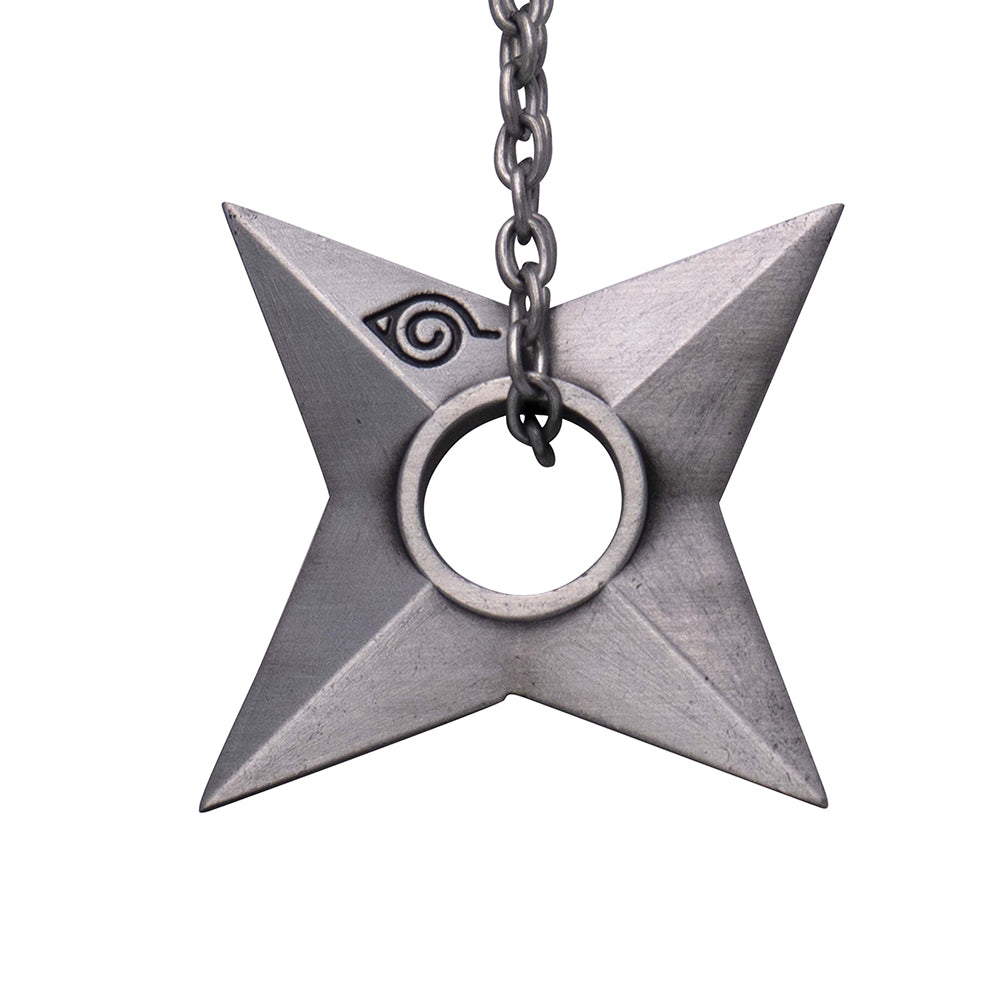 Naruto Shippuden Shuriken 3D Metal Keychain