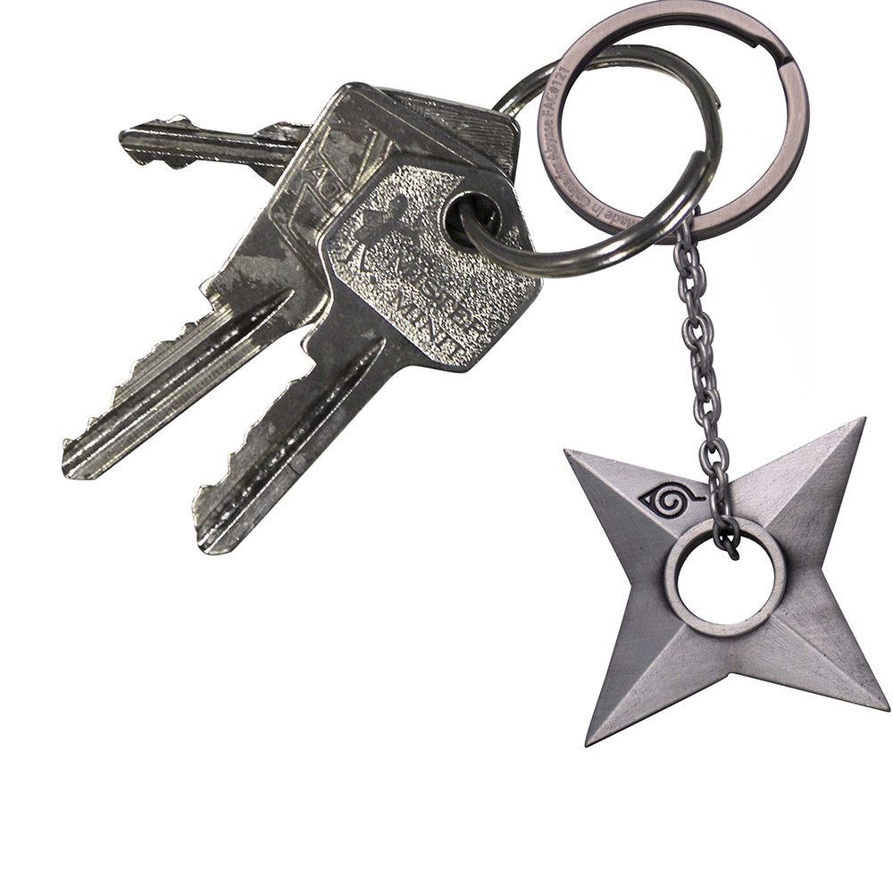 Naruto Shippuden Shuriken 3D Metal Keychain