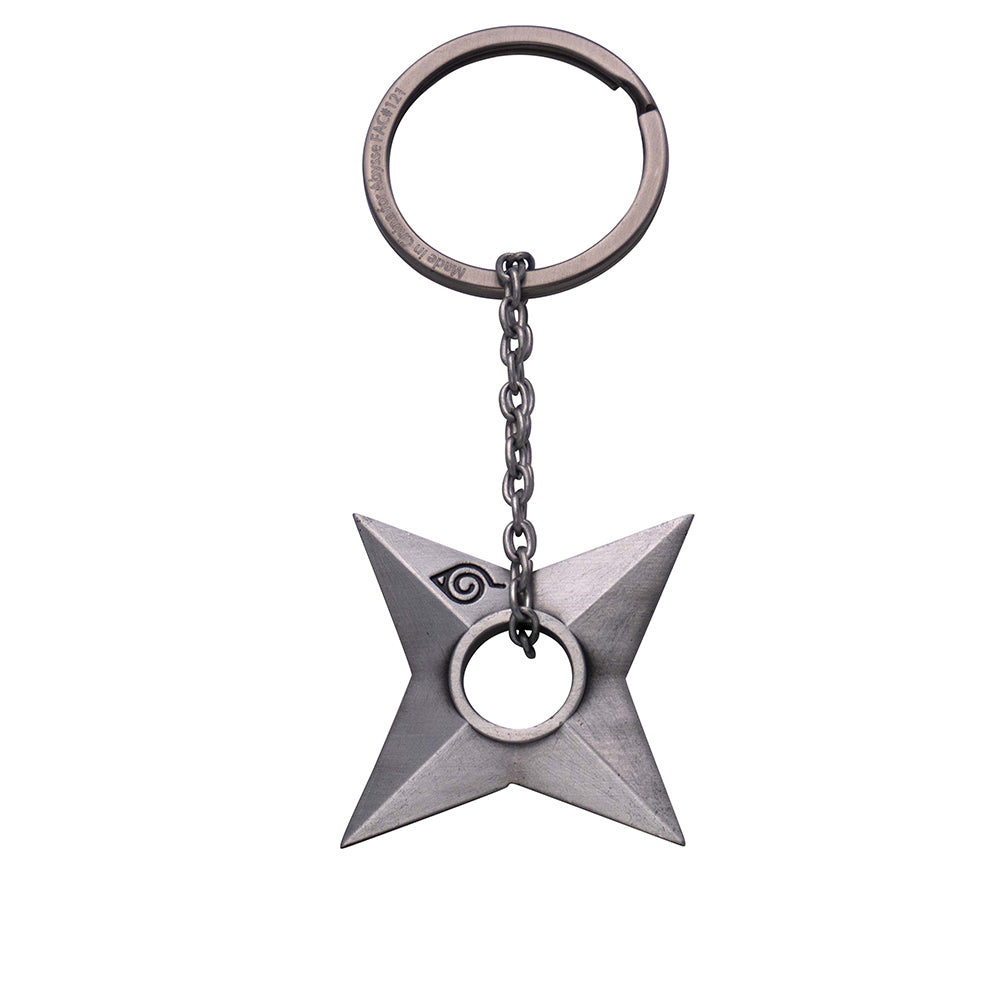 Naruto Shippuden Shuriken 3D Metal Keychain