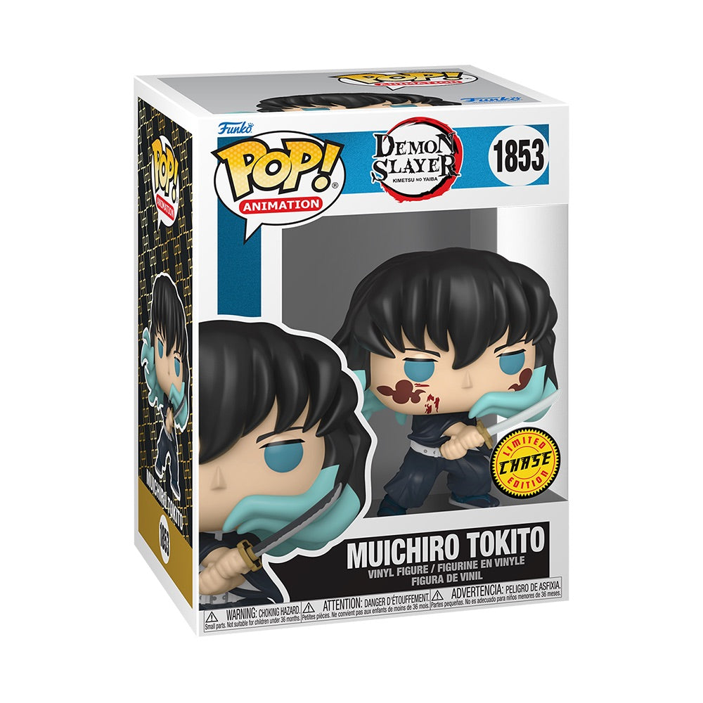 Demon Slayer Muichiro (Attack) Funko Pop! Figure with Chance of Chase