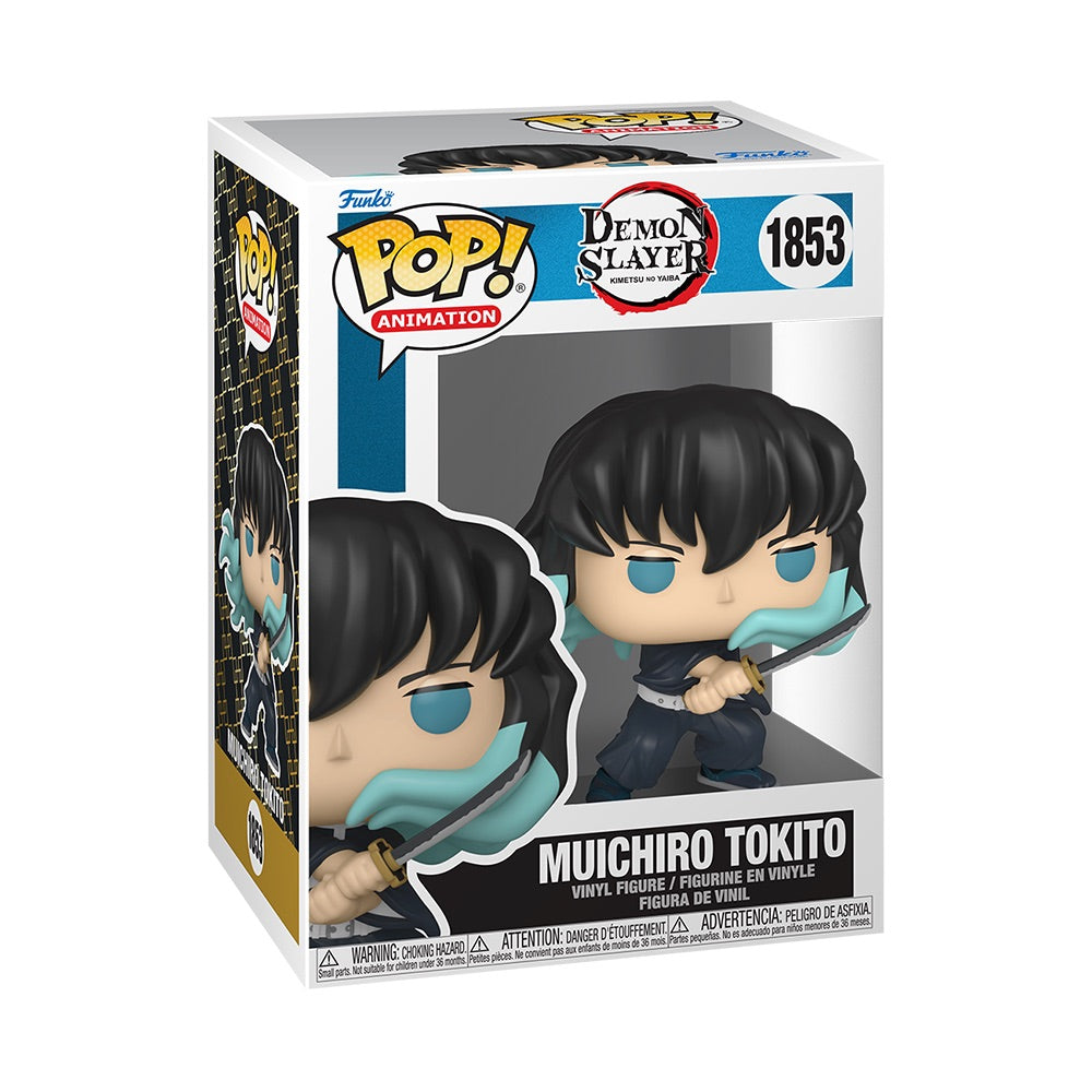 Demon Slayer Muichiro (Attack) Funko Pop! Figure with Chance of Chase