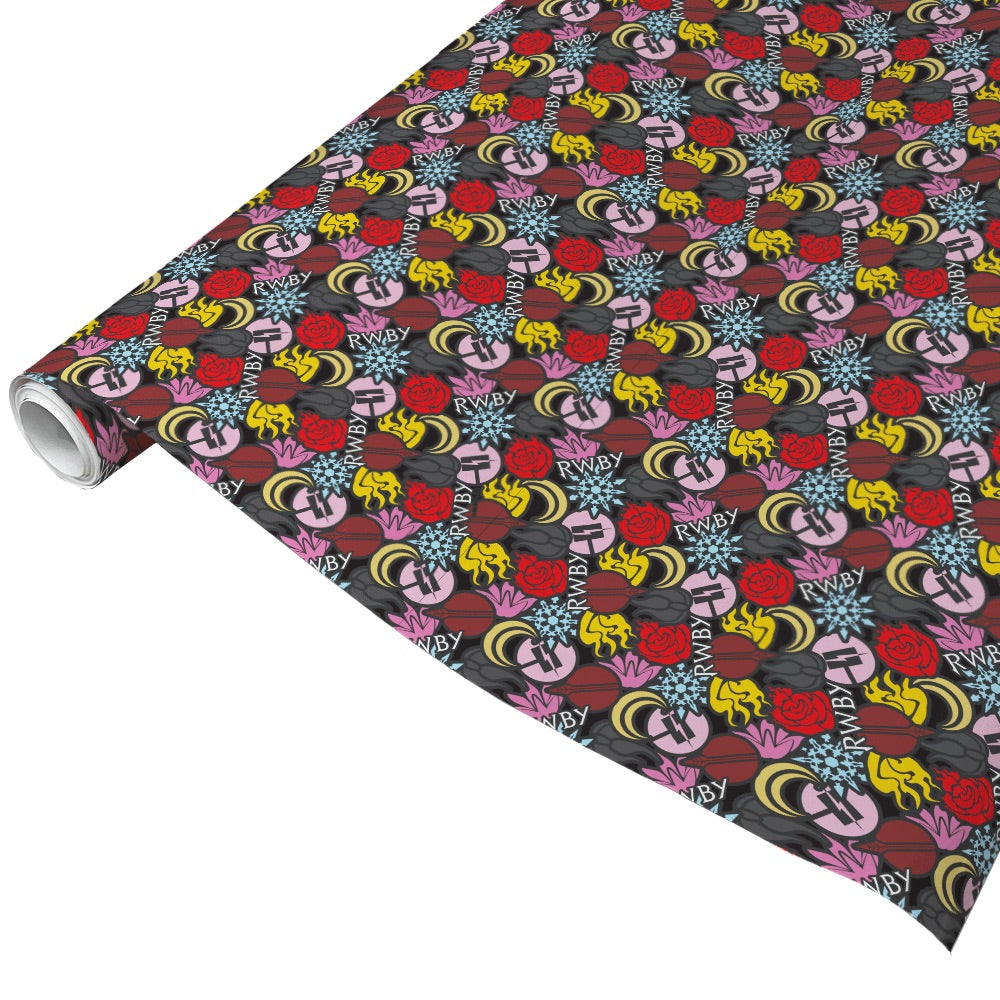 RWBY Patterned Gift Wrap