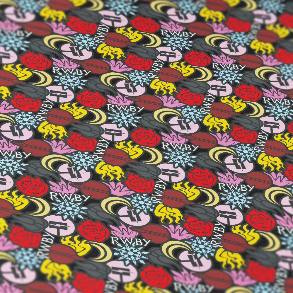 RWBY Patterned Gift Wrap