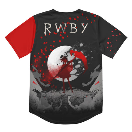 RWBY Ruby Rose Baseball Jersey