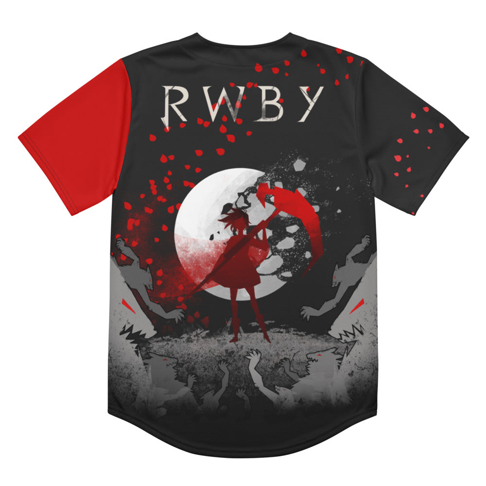 RWBY Ruby Rose Baseball Jersey