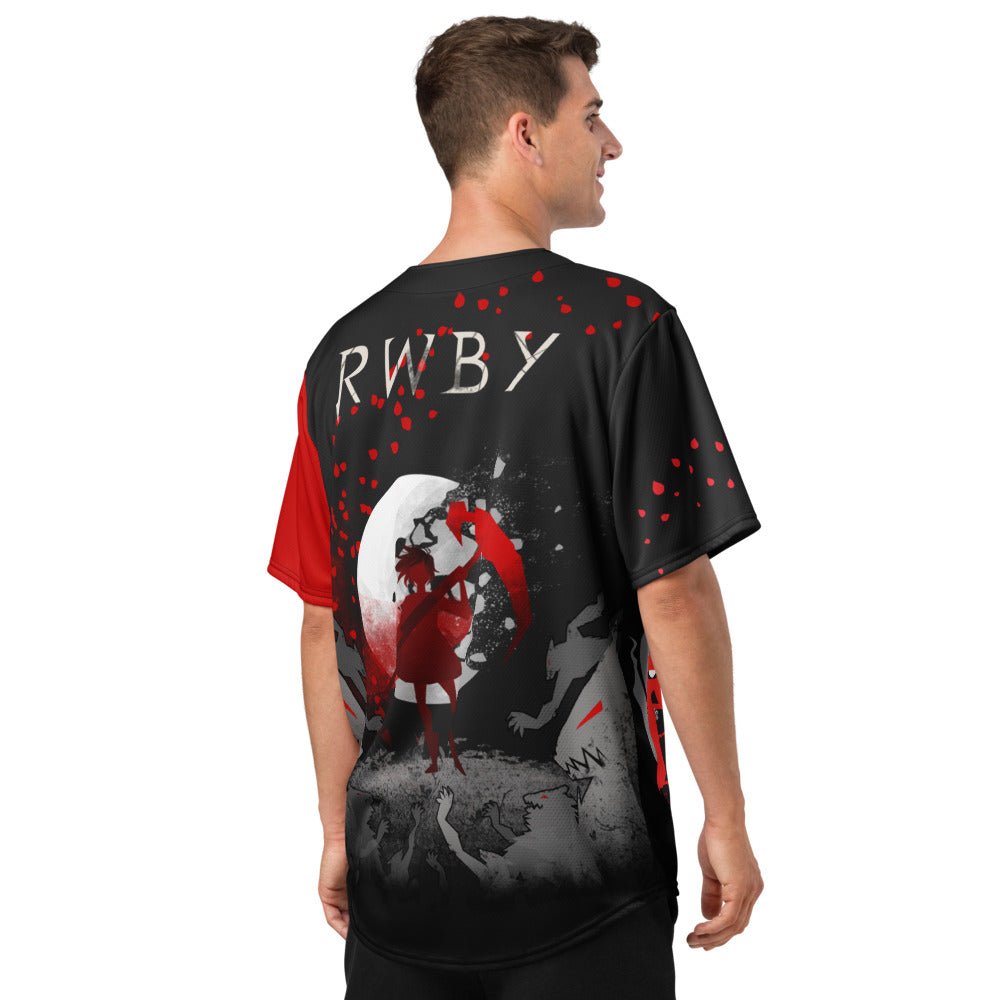 RWBY Ruby Rose Baseball Jersey